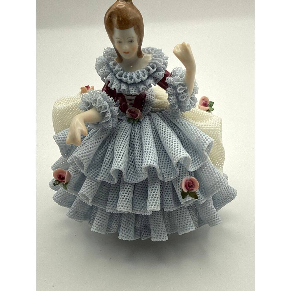 Vintage Dresden Germany Porcelain Figurine